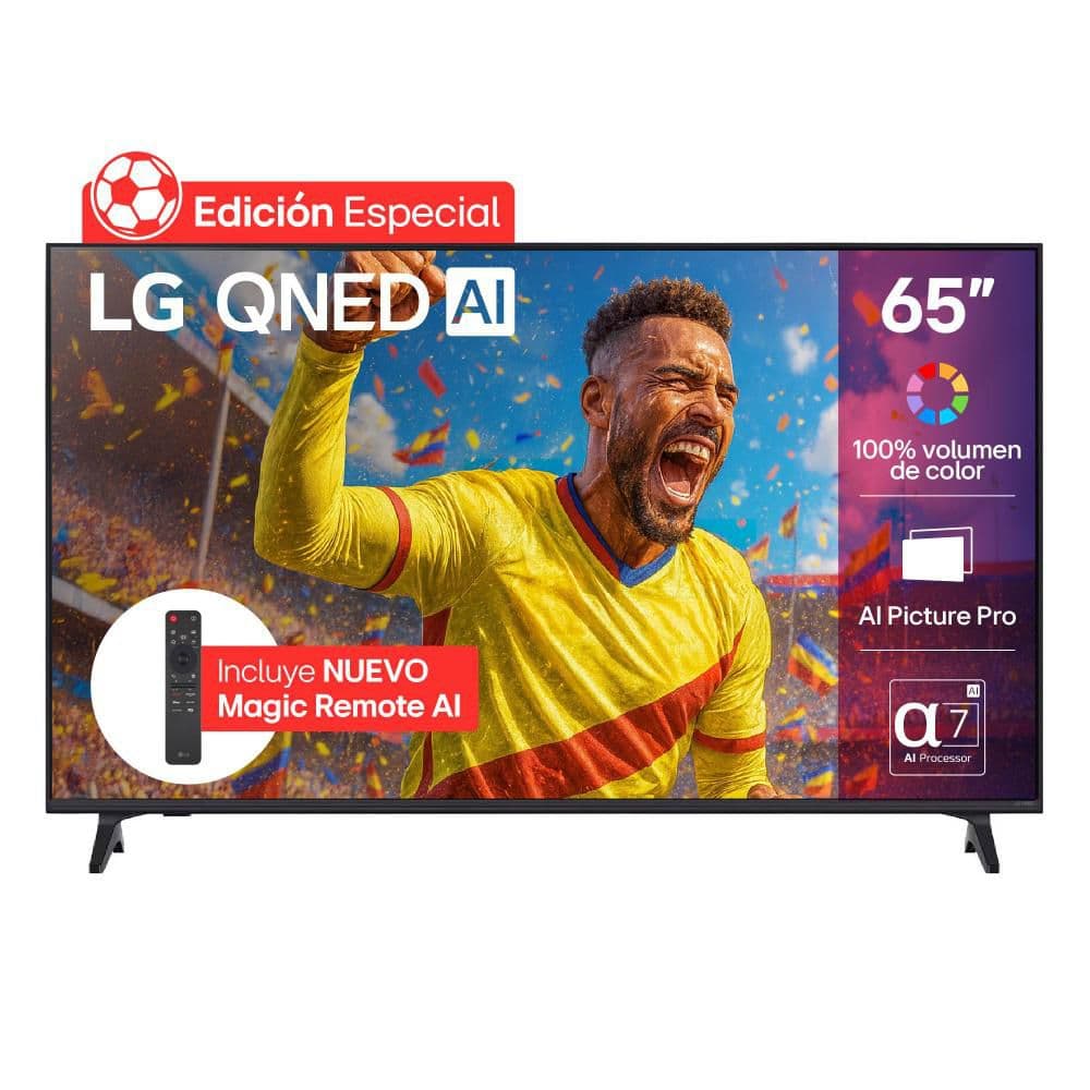 Televisor LG 65 pulgadas QNED Uhd4K Smart TV 65QNED73ASA.AWC