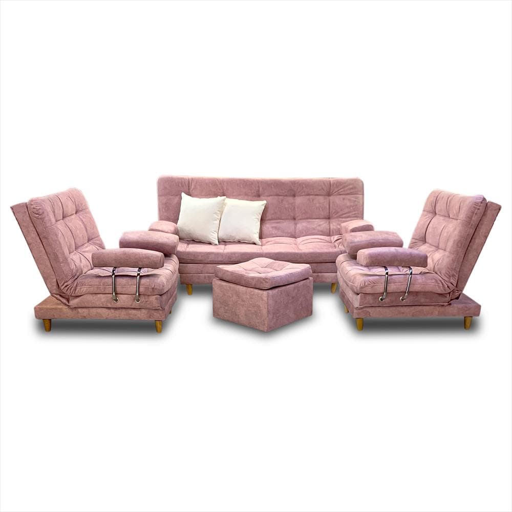 Sala Moltochic Jumbo Rosa, Patas De Madera