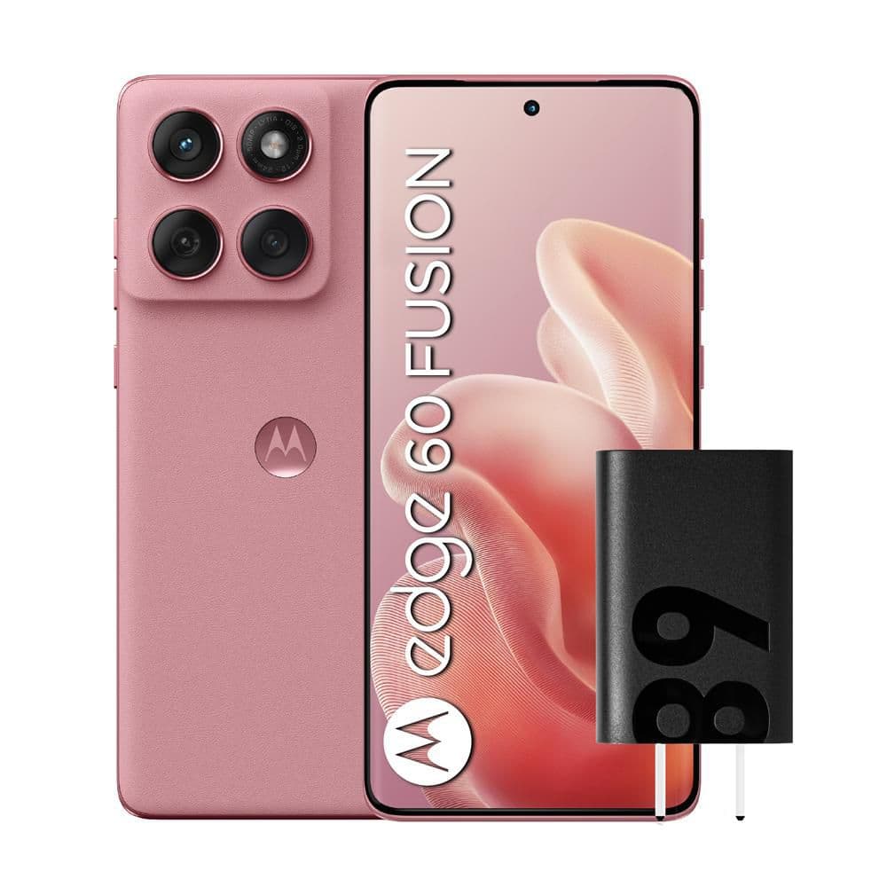Celular MOTOROLA Edge 60 Fusion 5G 256 GB 8 GB RAM Rosa