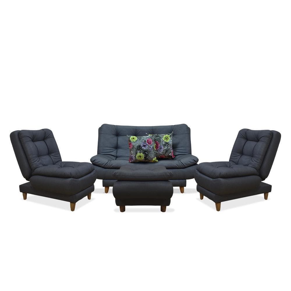 Sala Damasco Mini Gris