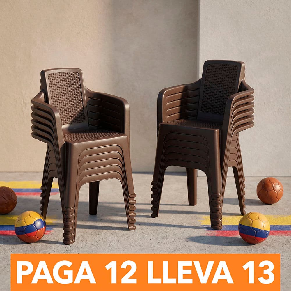 Silla Eterna Con Brazos Paga 12 Lleva 13