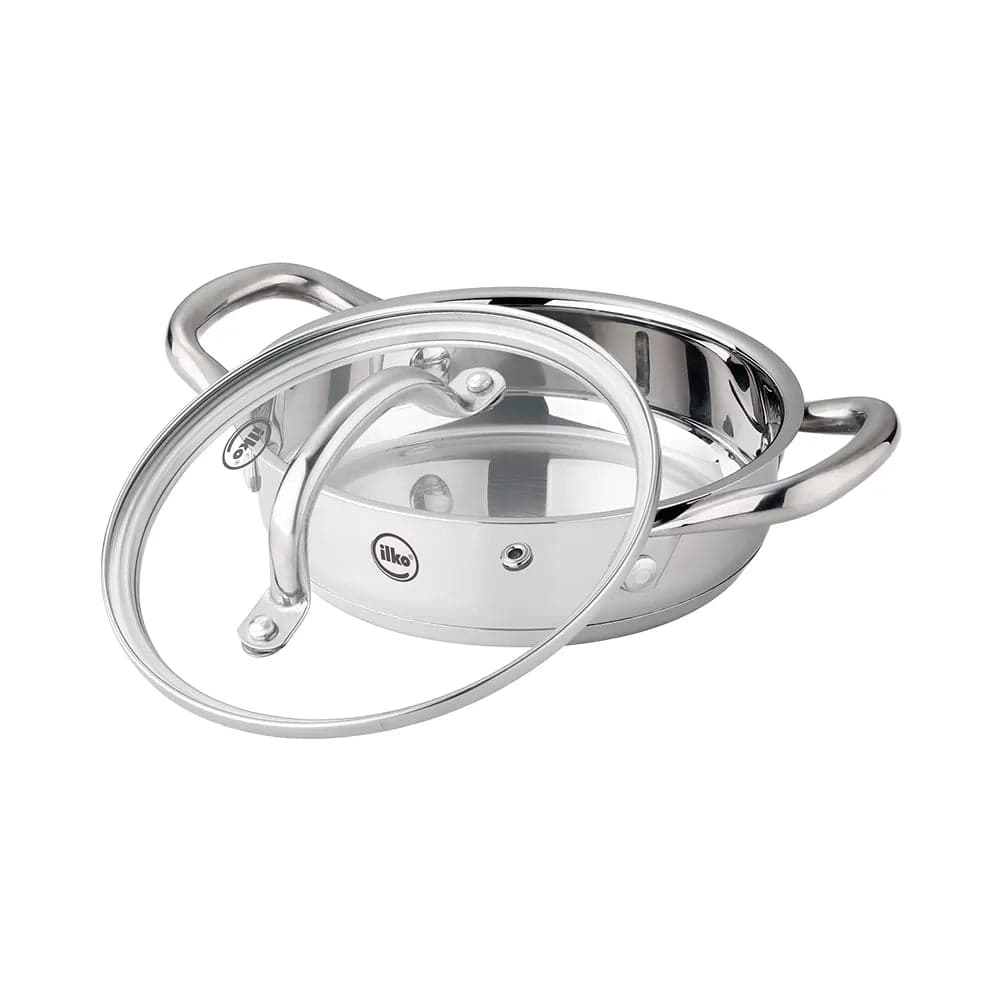 Cacerola 16 cm con Tapa Inox Chef / Ilko