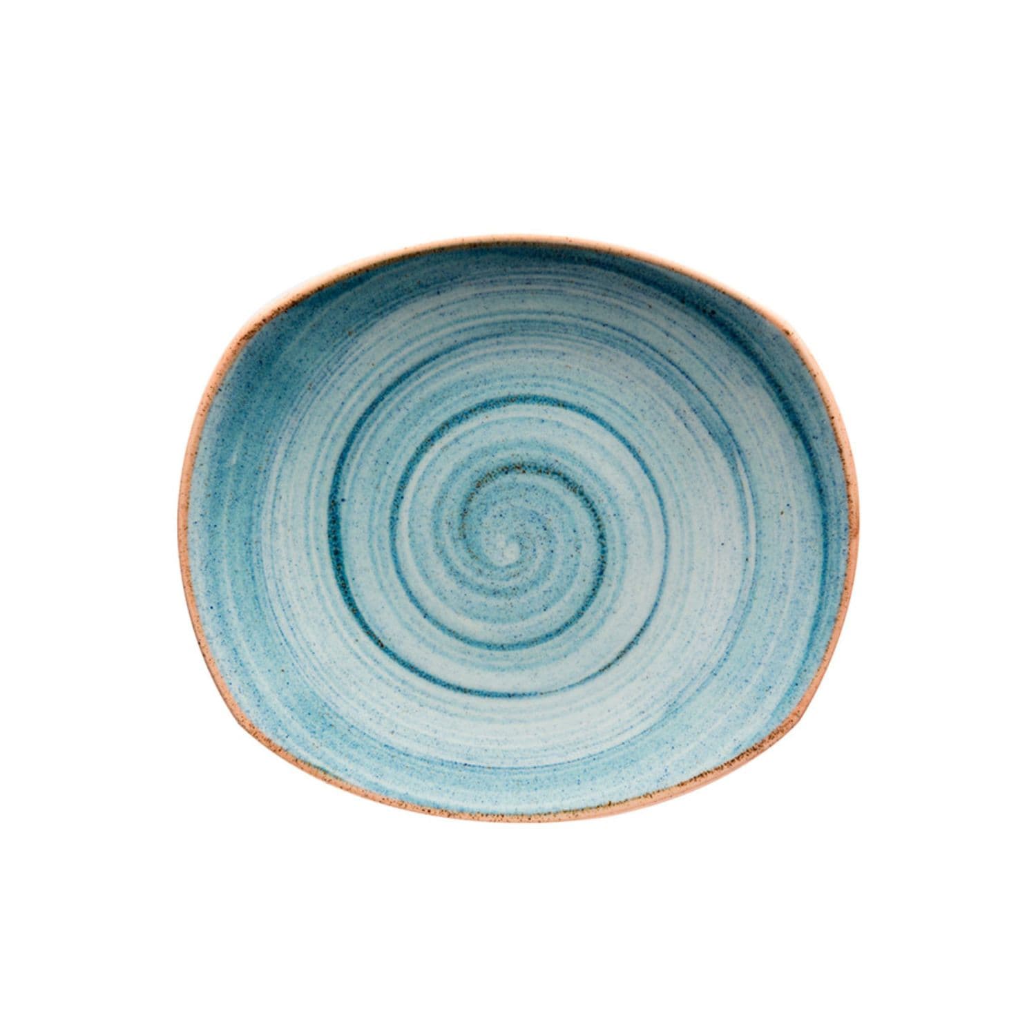Plato Pando Línea Artisan Azul 25.4 cm / Corona