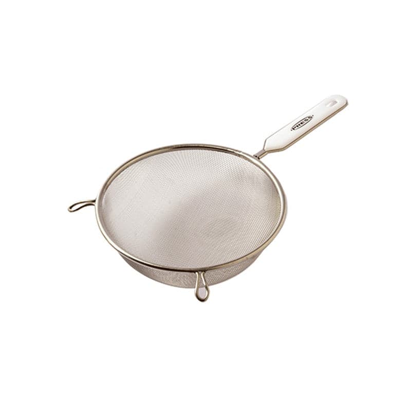 Colador Malla Acero Inoxidable 18 cm / Press