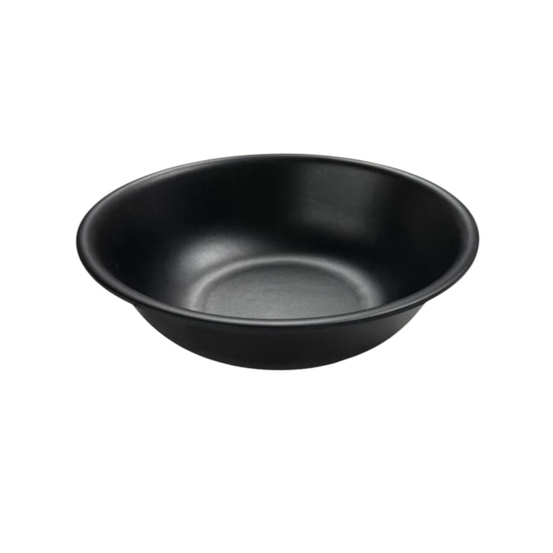 Plato Hondo Negro 16.9 Onz / HM Melamina
