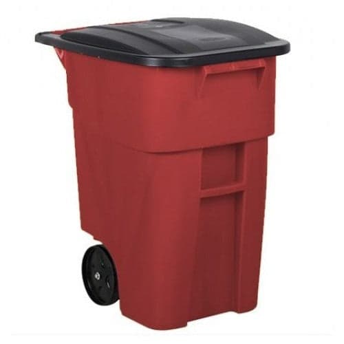 Contenedor Brute® con Ruedas Rojo 189 litros / Rubbermaid