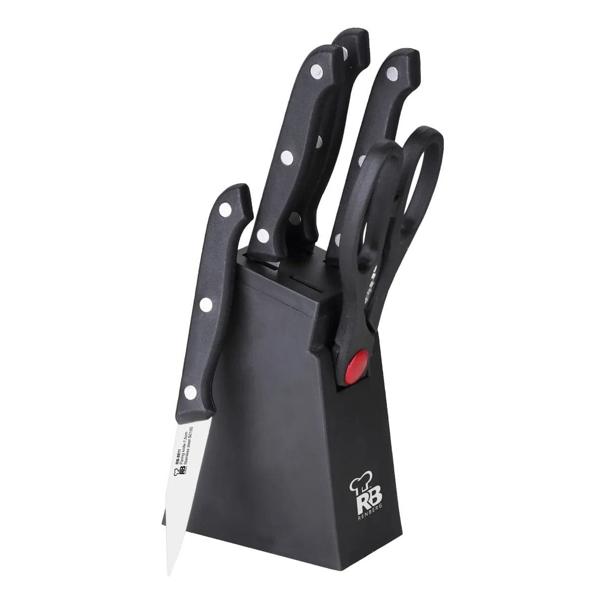 Set x 6 Piezas de Corte Acero Inoxidable / Renberg
