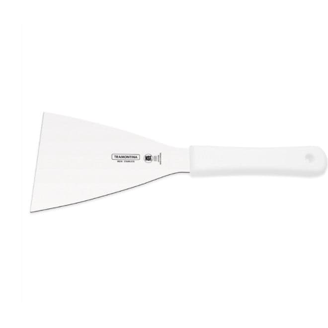 Espátula Hamburguesa 5"x4" Profesional Blanco / Tramontina