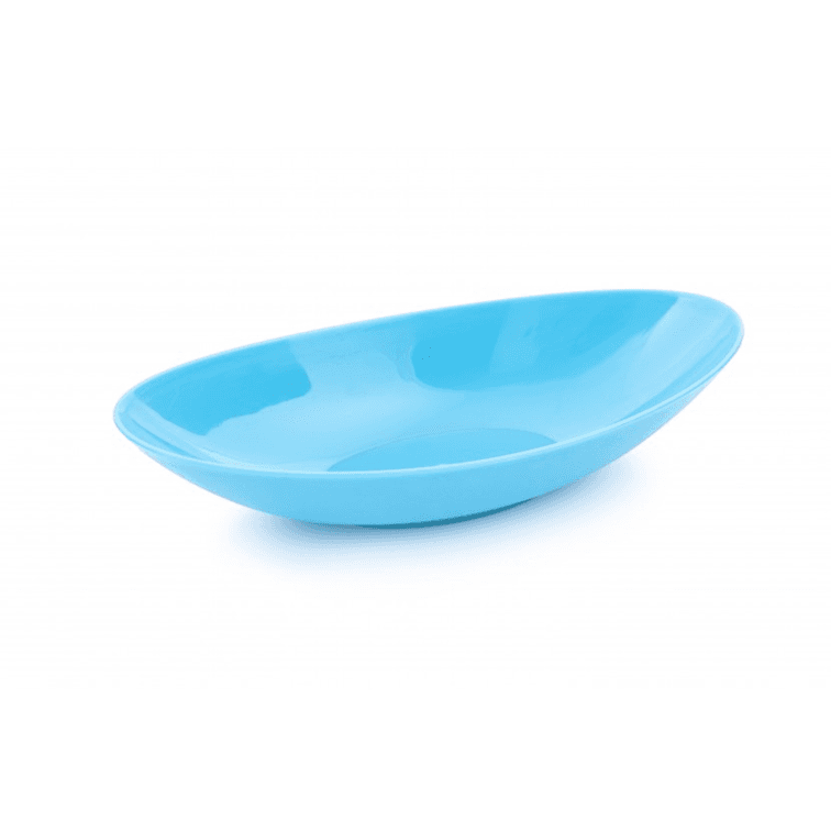 Bandeja Ovalada Azul 21.4 X 10.5 cm / Novum